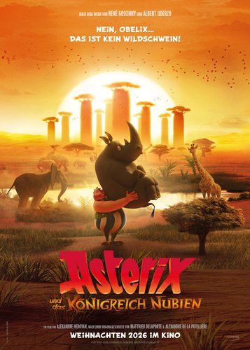 Asterix und das Königreich Nubien - Poster 1