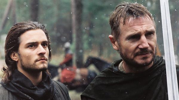Orlando Bloom und Liam Neeson