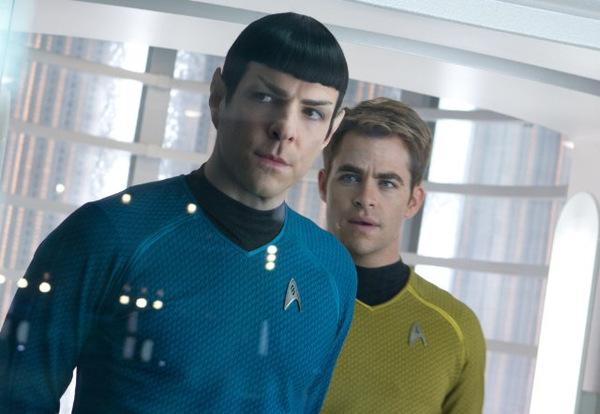 Zachary Quinto und Chris Pine in 'Star Trek 2' (2013) © Paramount