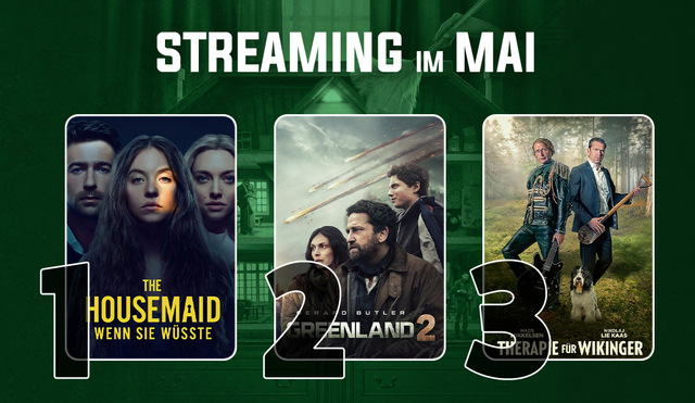 Die Streaming-Charts Mai 2026: Therapeutische Unterhaltung zum sofortigen Genießen!