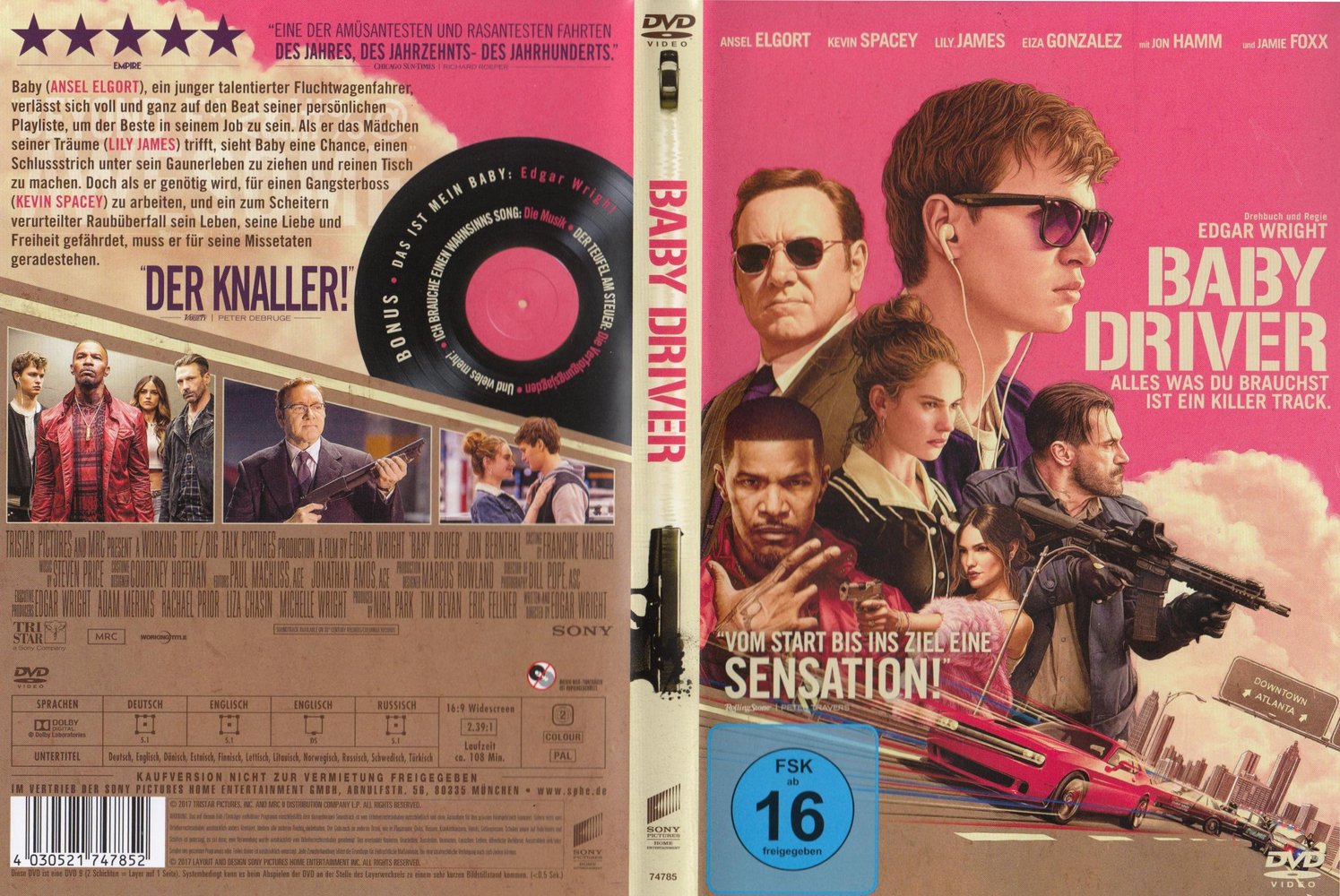 Baby Driver: DVD oder Blu-ray leihen - VIDEOBUSTER