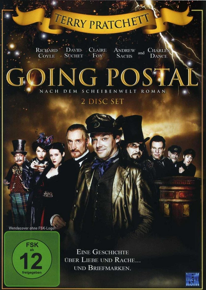 download going postal terry pratchett film