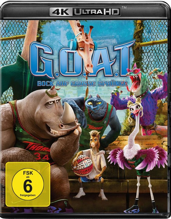 G.O.A.T. - Bock auf große Sprünge (Blu-ray 4K Ultra HD)