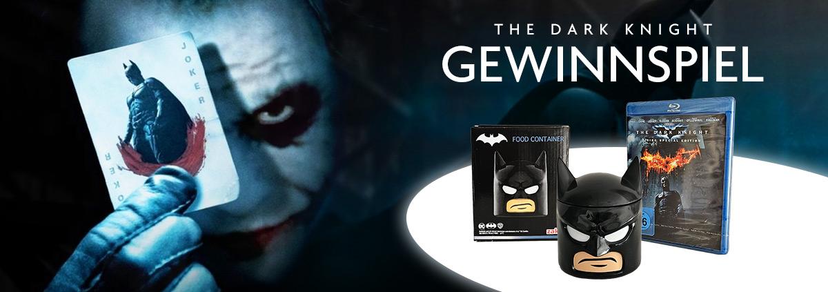 Gewinnspiel: THE DARK KNIGHT: BATMAN-Fanpaket-Gewinne flattern mit Glück ins Haus!