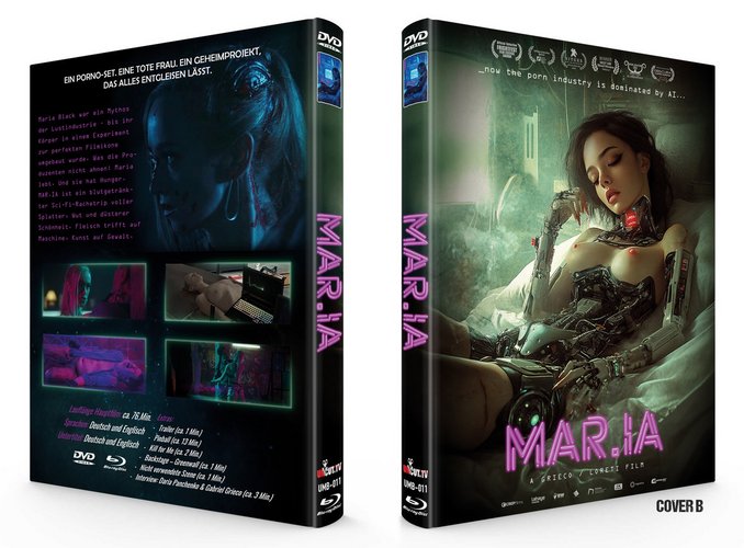 Mar.ia Mediabook Cover B ( Maria B ) (Blu-ray Disc)
