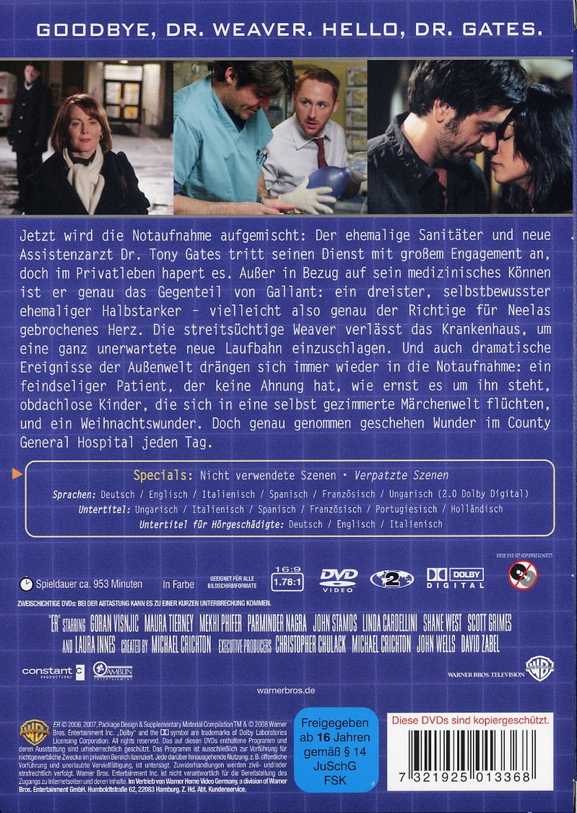 Emergency Room Staffel 8 Emergency Room Staffel 8