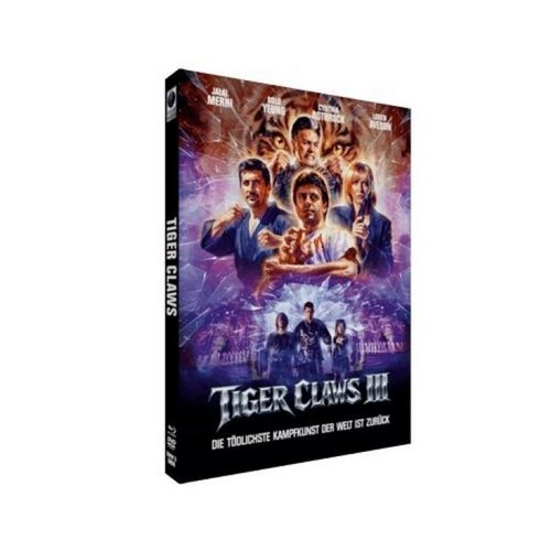 Tiger Claws 3 - 2-Disc Mediabook Cover A (Blu-ray Disc)