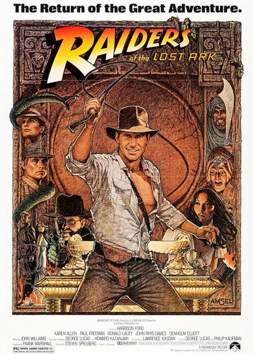 Indiana Jones - Jäger des verlorenen Schatzes - Poster 3