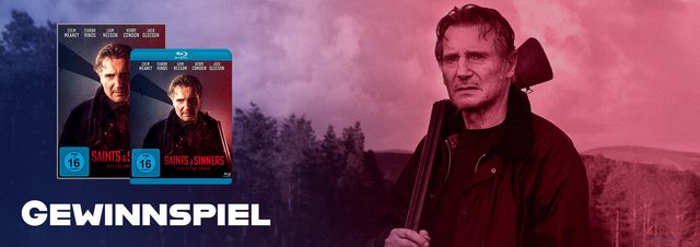Gewinnspiel SAINTS & SINNERS: Mach mit: Teilnehmen auch für Sünder und Heilige erlaubt!