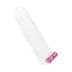 Genoppte Penishülle, 14,5 cm