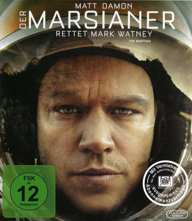 Der Marsianer (Blu-ray), gebraucht