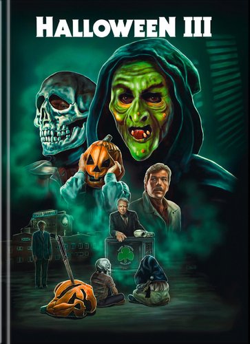 Halloween 3 - Mediabook - Limited Edition - 1111 Stück - Cover G (Blu-ray 4K Ultra HD)