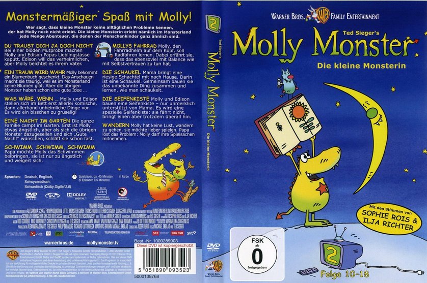 Příšerka Molly / Molly Monster - Der Kinofilm  (2016)