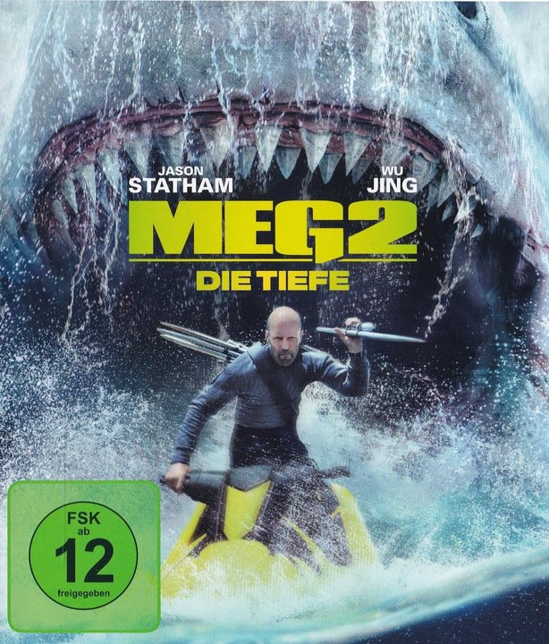 Meg 2 - Die Tiefe (Blu-ray), gebraucht, ohne Cover