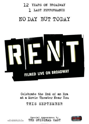 Rent - Filmed Live on Broadway - Poster 1