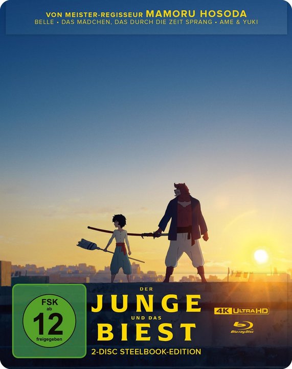 Der Junge und das Biest - Limitiertes Steelbook (Blu-ray 4K Ultra HD)