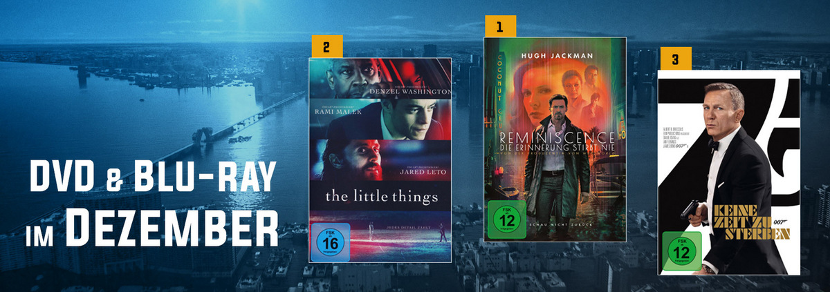 DVD & Blu-ray Charts Dezember 2021: Jackman sichert sich den 1. Platz im letzten Monat 2021