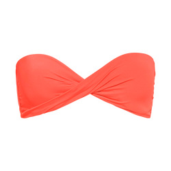 Color Mix - Bikini-Top mit Drapierung