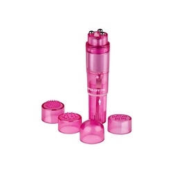 Power-Massager mit 4 Aufsätzen