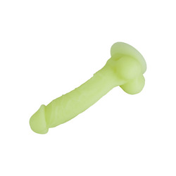 Fluoreszierender Naturdildo, 22 cm