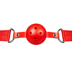 Knebel mit perforiertem Ball