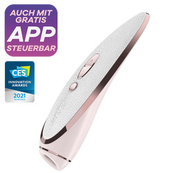 Satisfyer Prêt-à-porter+ mit Echtleder und -metall, mit App