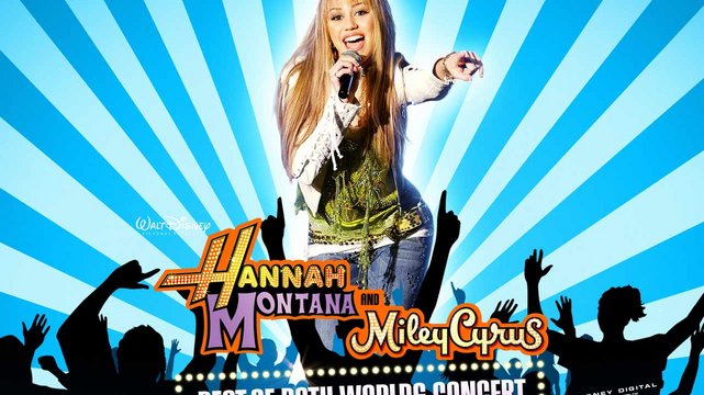 Hannah Montana und Miley Cyrus - Wallpaper 1