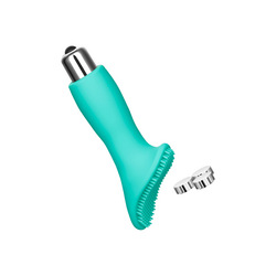 Noppen-Auflegevibrator aus Silikon, 11,5 cm