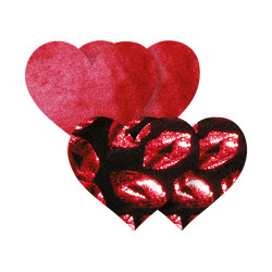 Nippies Hot Lips Heart, 2Paar