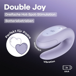 Satisfyer Double Joy, 9,4 cm