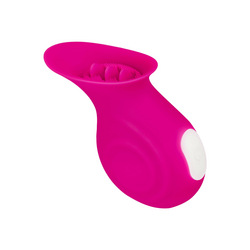Süßer Silikon-Auflegevibrator, 10 cm