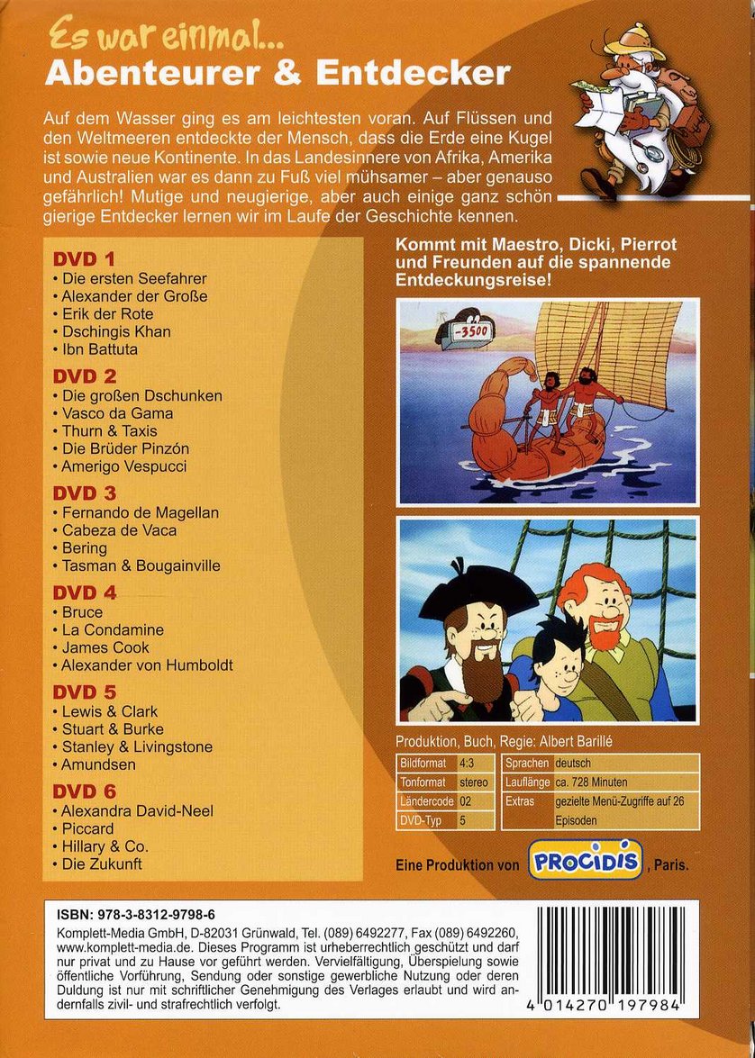 Es war einmal... Abenteurer & Entdecker DVD oder Bluray leihen VIDEOBUSTER.de Es war einmal... Abenteurer & Entdecker DVD oder Bluray leihen VIDEOBUSTER.de