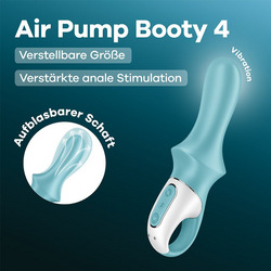 Satisfyer Air Pump Booty 4’, 18,5 cm