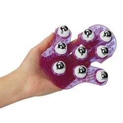 Massage handschuh mit erogenen Reizkugeln