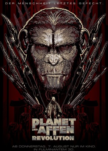 Der Planet der Affen 2 - Revolution - Poster 4