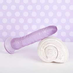 Flexibler Naturdildo mit Saugfuß, 21 cm