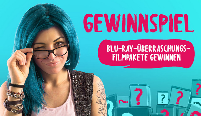Gewinnspiel: Blu-ray-Filmpakete: Überraschende Filmpakete mit Blu-rays zu gewinnen!