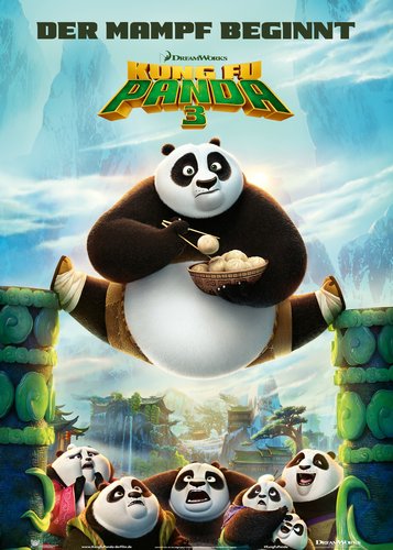 Kung Fu Panda 3 - Poster 1
