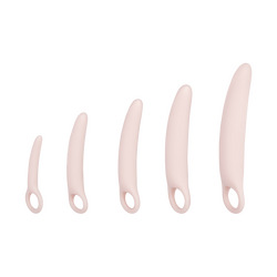 Vaginaltrainer-Set aus Silikon, 11,2-22,5 cm
