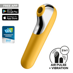 Satisfyer Dual Love Connect App, Vibrator + Druckwellentoy