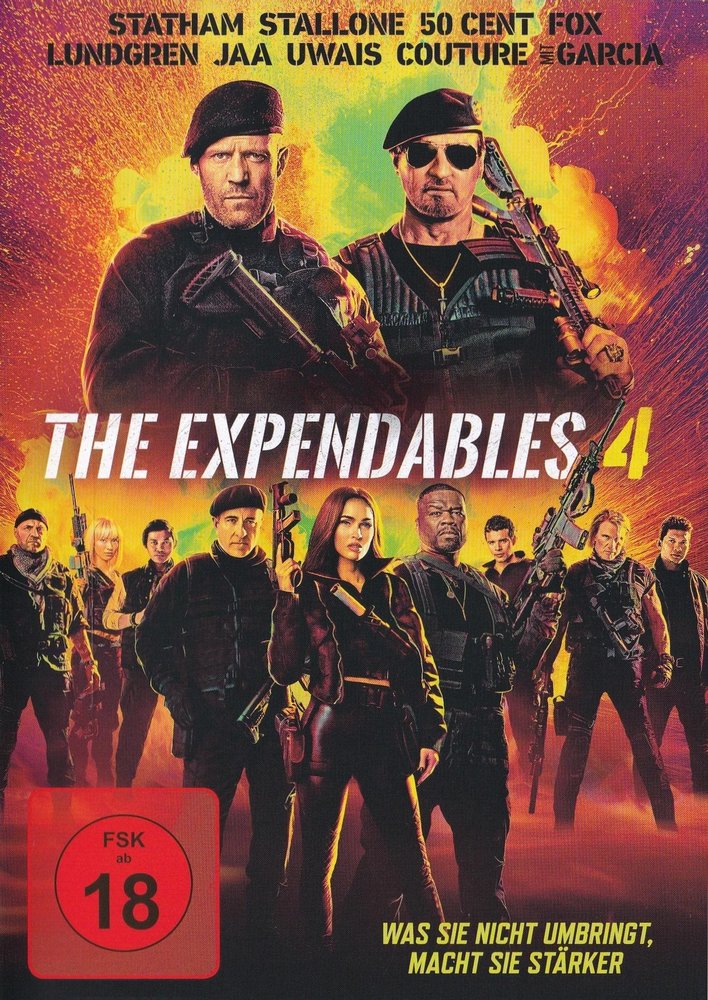 The Expendables 4: DVD, Blu-ray oder VoD leihen - VIDEOBUSTER