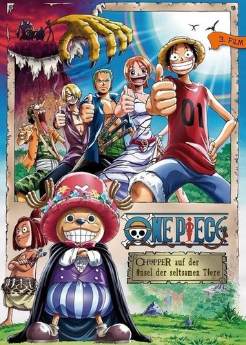 One Piece - 3. Film: Chopper auf der Insel der seltsamen Tiere - Poster 1