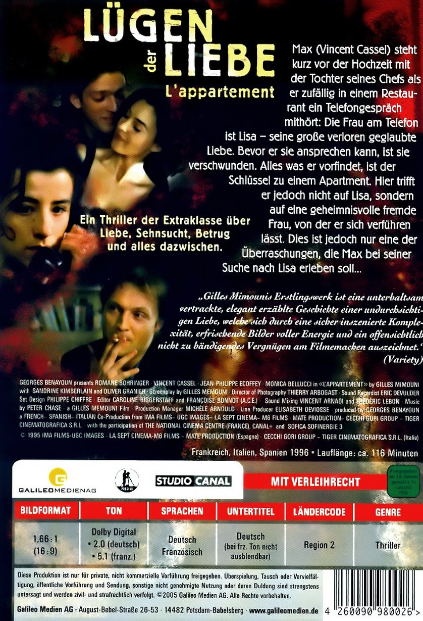 Lügen der Liebe DVD oder Bluray leihen VIDEOBUSTER.de