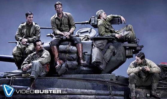 Fury - Herz aus Stahl: Brad Pitt liefert Abschlussfilm zum London Film Festival
