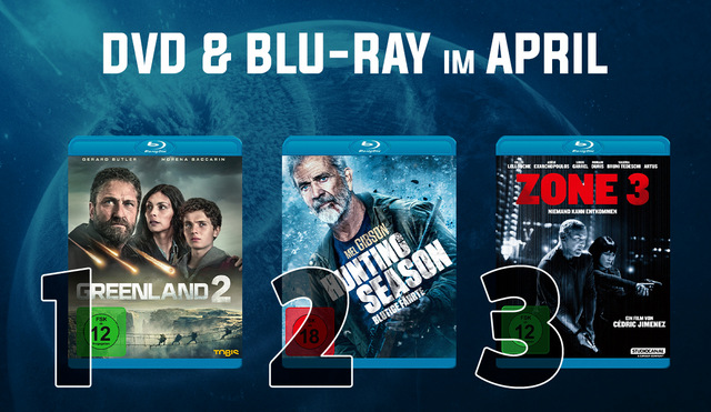 DVD &amp; Blu-ray Charts April 2026: Sehen bedeutet glauben: hier kommen eure Top 10 Filmhits