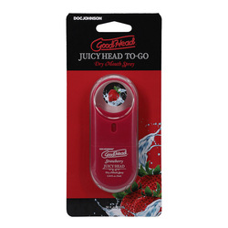 GoodHead - Juicy Head Spray To-Go - Strawberry, 9 ml