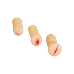 Naturnahes Masturbatoren-Set, 3 Teile