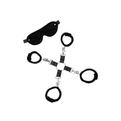 Bondage-Set mit Hogtie, 6 Teile