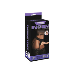 Easy Strap-On-Set with Dildo, 21,5 cm