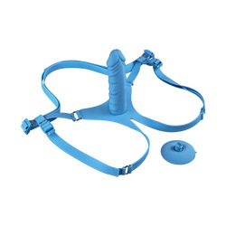 Silicone Strap-On System, 17,5 cm